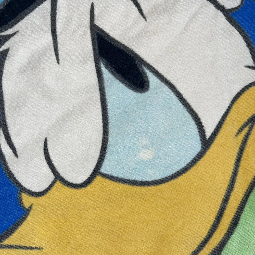 Vintage Walt Disney Mickey Mouse Unlimited Beach Towel Donald Goofy Pluto